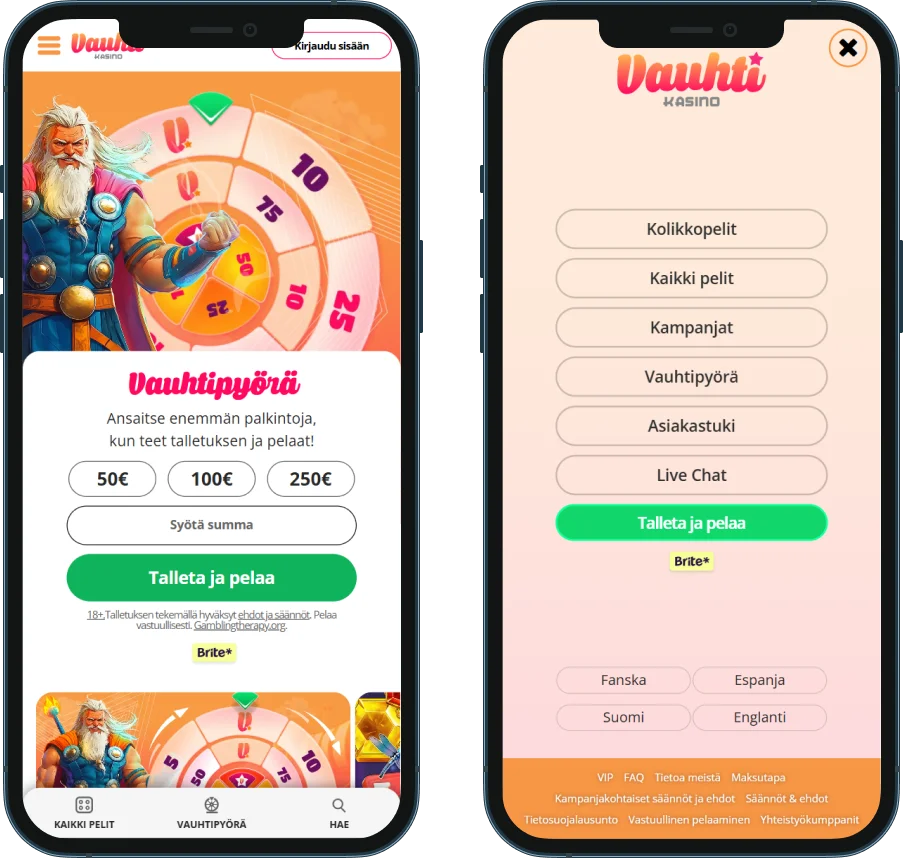 Vauhti Casino