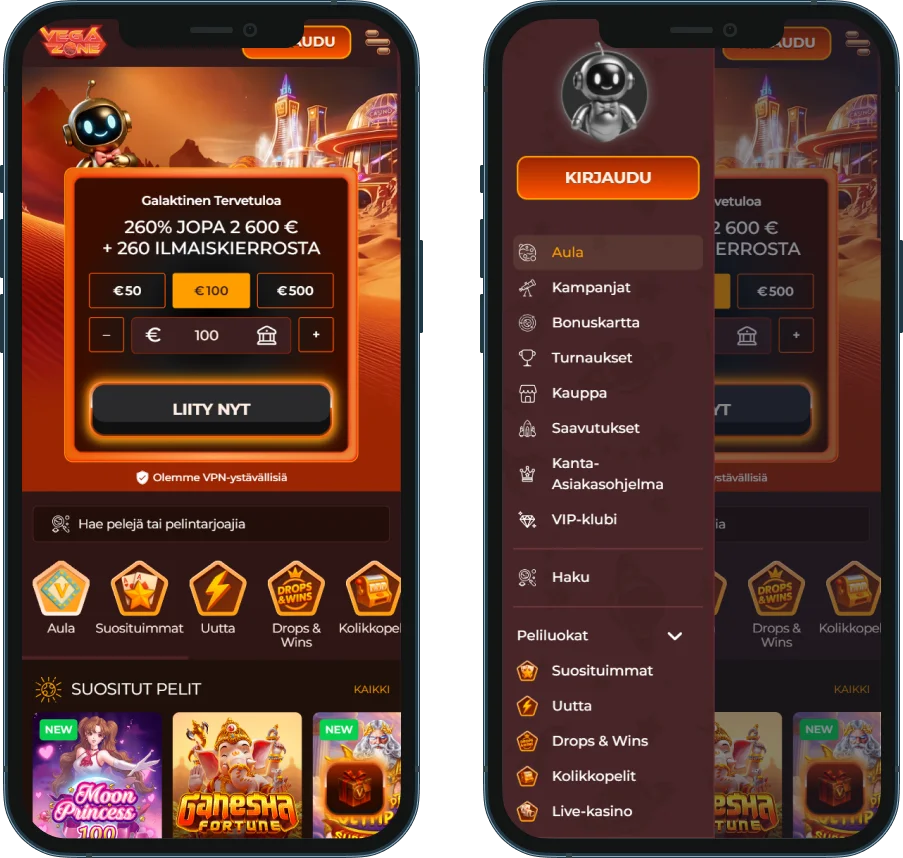 VegaZone Casino